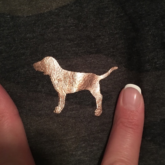 VS PINK Perfect Ringer Crew T-Shirt - Picture 6 of 8